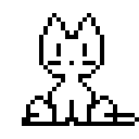 Cat Oneko skin sprite sheet