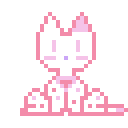 Catppuccin Oneko skin sprite sheet