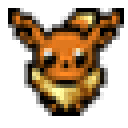 Eevee Oneko skin sprite sheet