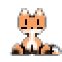 Fox Oneko skin sprite sheet