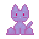 Ghost Oneko skin sprite sheet