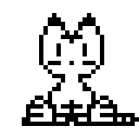 Tora X11 Oneko skin sprite sheet